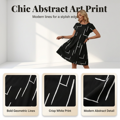 🎉Limited Sale🎉Women's Relaxed Fit Vacation Midi Dress