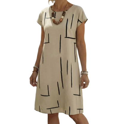 🎉Limited Sale🎉Women's Relaxed Fit Vacation Midi Dress