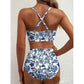 👙Vacation mode: ON🌴Women's High-Waisted U-Bar Bikini Set
