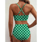 👙Vacation mode: ON🌴Women's High-Waisted U-Bar Bikini Set