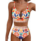 👙Vacation mode: ON🌴Women's High-Waisted U-Bar Bikini Set