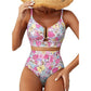 👙Vacation mode: ON🌴Women's High-Waisted U-Bar Bikini Set