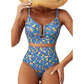 👙Vacation mode: ON🌴Women's High-Waisted U-Bar Bikini Set