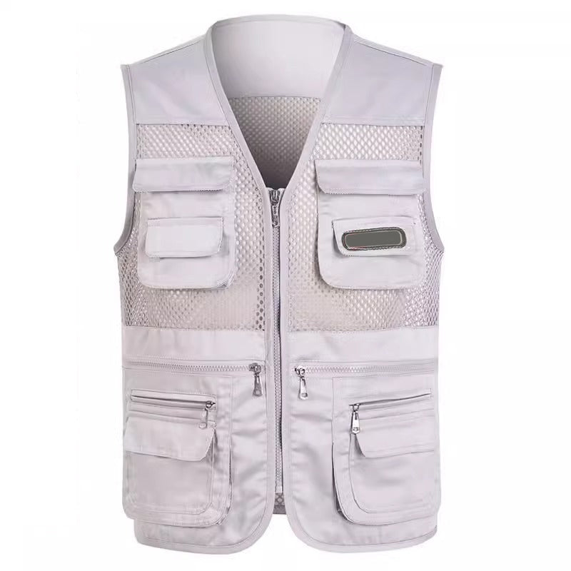 Men's Multi-Pocket Outdoor Fishing Vest