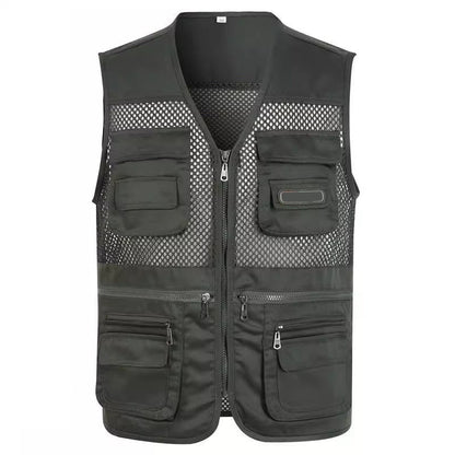 Men's Multi-Pocket Outdoor Fishing Vest