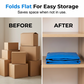 📦Last Day Special Price:£8.99!!!🧳 Collapsible Storage and Moving Bag – Heavy-duty handles & zippered closure – Folds flat, perfect for moving, travel or closet organization – reusable & easy to clean 🏠– UK Ready! 🇬🇧