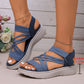 🔥 49% OFF Today Only - Women's Elastic Strap Platform Sport Sandals👣 Walk All Day Without Tired Feet