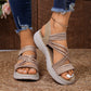🔥 49% OFF Today Only - Women's Elastic Strap Platform Sport Sandals👣 Walk All Day Without Tired Feet