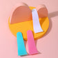 Ergonomic Hair Removal Scraper Spatula(3 pieces)