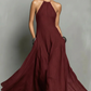 🔥While Supplies Last 47% OFF!🎉 Women's Elegant Sleeveless Halter Maxi Dress
