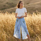 ⏳Limited-time 50% off⏰Women's Floral Print High-Waist Wide-Leg Pants💐👖