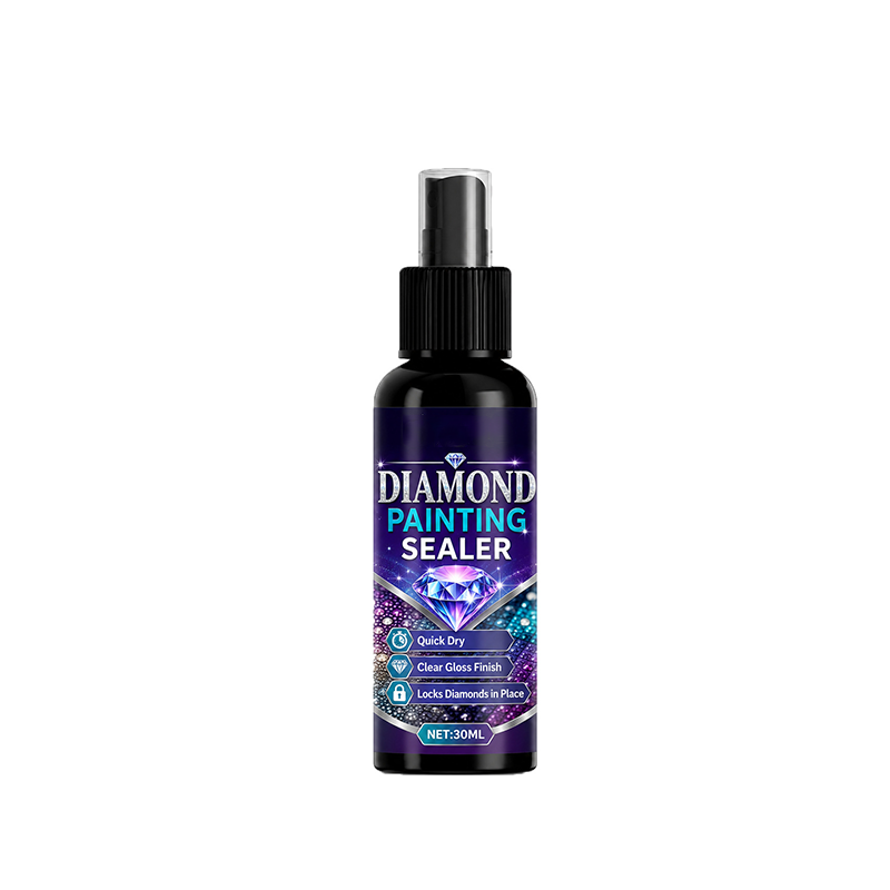 💎✨ Diamond art sealer – locks beads, glossy finish, dries fast & lasts.