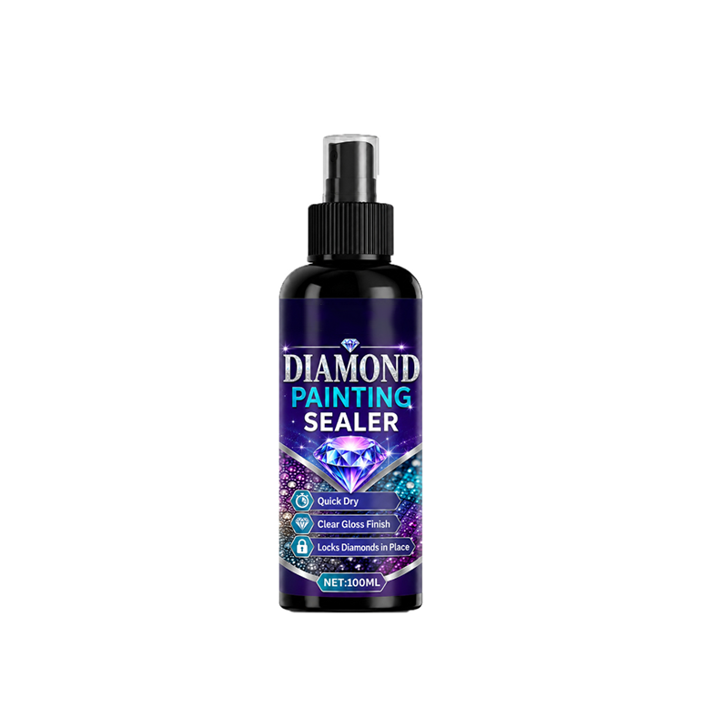 💎✨ Diamond art sealer – locks beads, glossy finish, dries fast & lasts.
