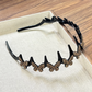 💥Wavy Crystal Headband Set - Lightweight Non-Slip Girly Feminine Hair Accessory, Sparkling Crystal-Accented Wave-Shape Band for Weddings & Everyday Wear, Girly Feminine Items