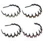 💥Wavy Crystal Headband Set - Lightweight Non-Slip Girly Feminine Hair Accessory, Sparkling Crystal-Accented Wave-Shape Band for Weddings & Everyday Wear, Girly Feminine Items