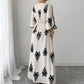 📢📢50% OFF !! ⏰Women's Elegant V-Neck Print Maxi Dress