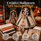 💀 SPOOKY SKELETON CRAFT KIT — Halloween DIY Activity | All Materials Included 🎃