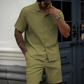 🎨👕 50% OFF – Solid Color Two-Piece Summer Outfit for Men – Ready-to-Wear in Seconds! | Breathable & Lightweight | Perfect for Daily Style ✨
