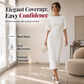 ⌛Limited-Time Offer-Women Elegant Boat Neck Flutter Sleeve Dress
