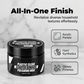 Car Plastic Scratch Remover and Restorer Wax with Sponge