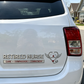 Retired Nurse Metal Car Emblem