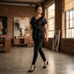 ❤️ 50% OFF NOW! 👚 Women's Heart Print V-Neck Top – Flattering V-neck, soft fabric & playful print – Perfect for casual days & cute outfits ✨
