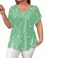 ❤️ 50% OFF NOW! 👚 Women's Heart Print V-Neck Top – Flattering V-neck, soft fabric & playful print – Perfect for casual days & cute outfits ✨