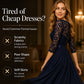🌸😌 LIMITED TIME 50% OFF! 👚Women's Elegant Lace Bodice Maxi Dress