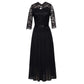 🌸😌 LIMITED TIME 50% OFF! 👚Women's Elegant Lace Bodice Maxi Dress