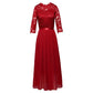 🌸😌 LIMITED TIME 50% OFF! 👚Women's Elegant Lace Bodice Maxi Dress