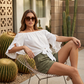 🎀 50% OFF NOW! 👚 Women Casual Off Shoulder Sweet Bow Tie Blouse – Off-shoulder style, cute bow & lightweight – Perfect for summer days & cute outfits ☀️