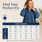 ⌛Limited-Time Offer-Women's Long Lantern Sleeve Maxi Denim Dress