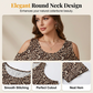 Women's Casual Scoop Neck Printed Top