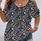 Women's Casual Scoop Neck Printed Top