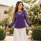 Women's Elegant Lace Patchwork Top