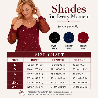 ⌛Limited-Time Offer-Women's Elegant Off-Shoulder Dress with Mesh Sleeves– Elegant, Feminine & Effortless💖