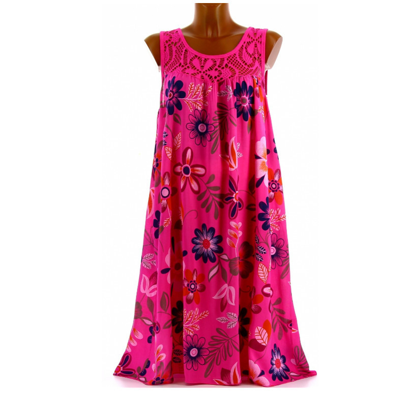 💕LAST DAY SALE ONLY ￡9.99!!💕Women's Elegant Sleeveless Floral Dress