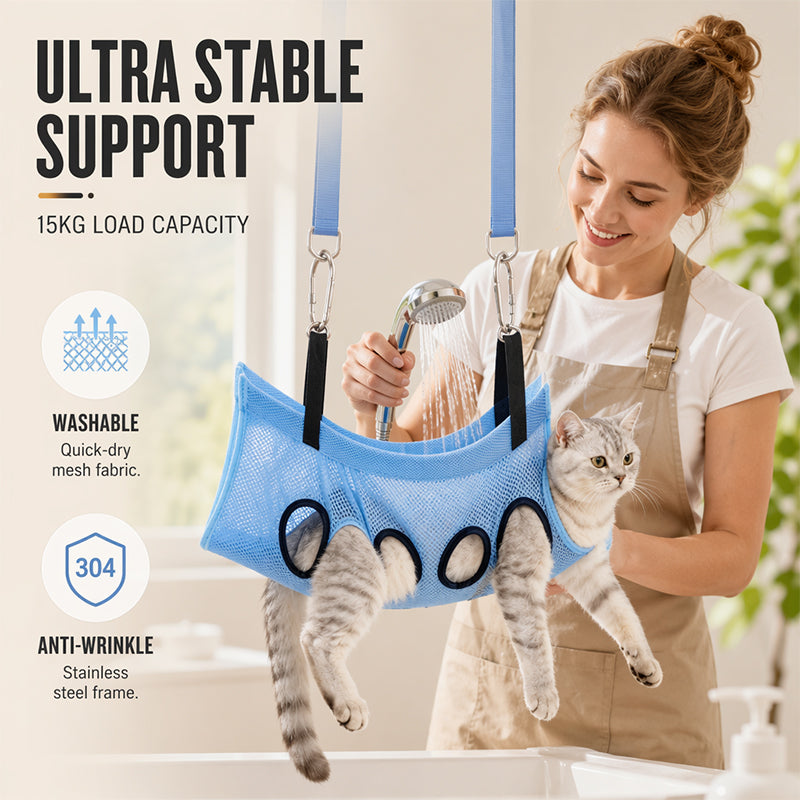⏳Limited-time 50% off🛋️2-in-1 Foldable Pet Grooming Bed🐱🐶