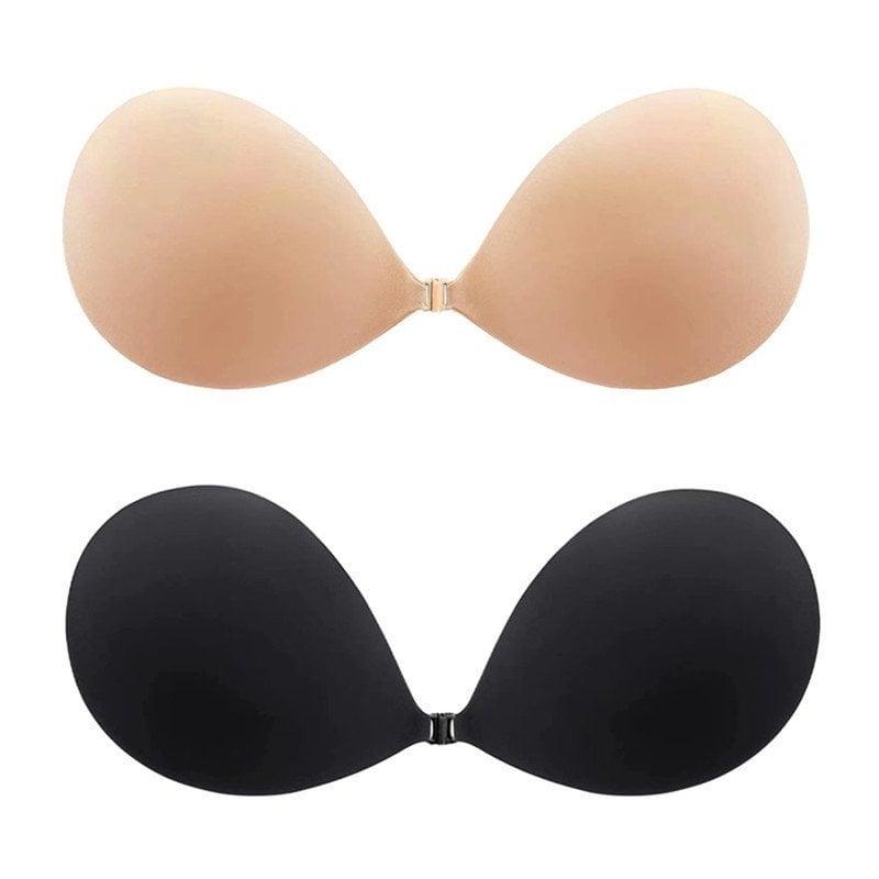 Adhesive invisible Gathering Bras