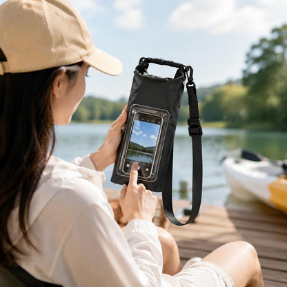 🎁2026 New Arrivals 50% OFF💥Waterproof Touchscreen Dry Bag – IPX8 Phone Pouch for Swimming, Beach & Kayaking | Crystal Clear Anti-Fog Window