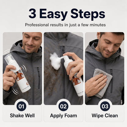 Dry Foam Cleaner For Clothes