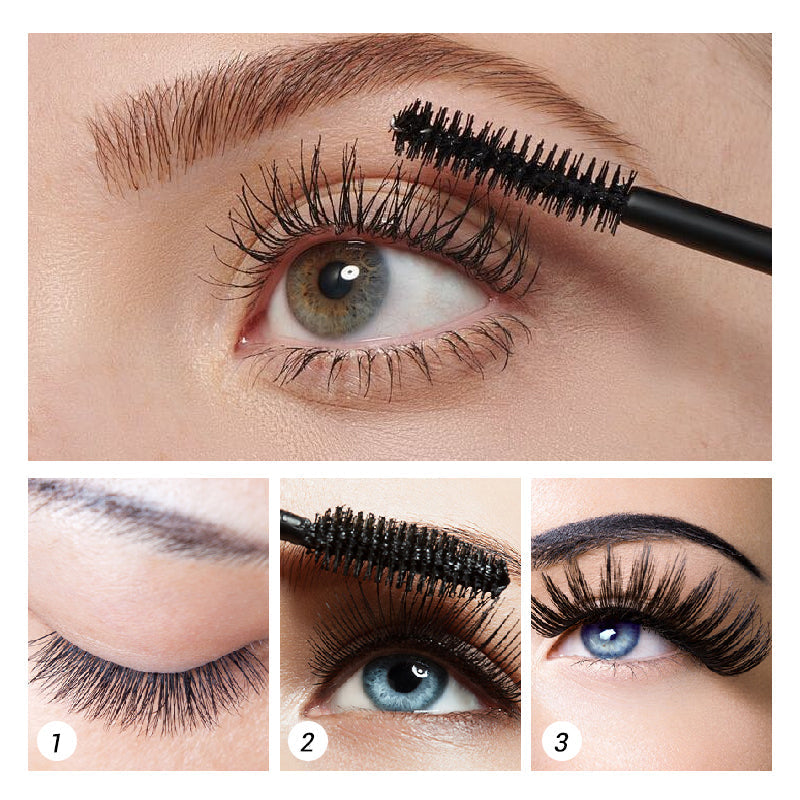 💖 Waterproof Lengthening Mascara with Built-in Makeup Mirror – Longer Lashes, Long-Lasting Look & Easy Touch-ups ✨