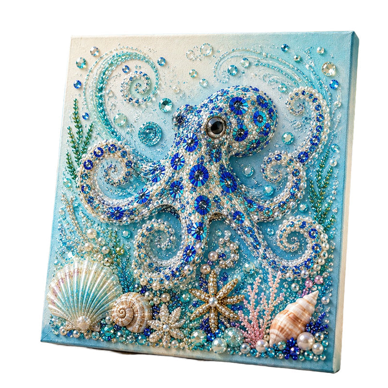 🥳2026 HOT SALE🥳💞50K+ SOLD!⏳✨Creative Ocean Life DIY Faux Pearl Painting Kit