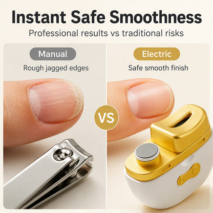 🔥2 in 1 Rechargeable Electric Nail Clipper & Grinder