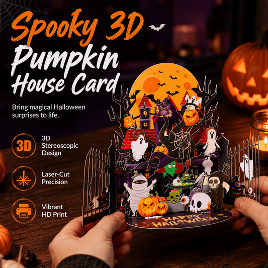 🎃 Halloween Limited Offer 🥳 50K+ Sold | 👻 Spooky Halloween Pop-Up Card – Surprise 3D Greeting Card ✨