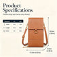 Anti-Theft Touchscreen Crossbody Phone Bag