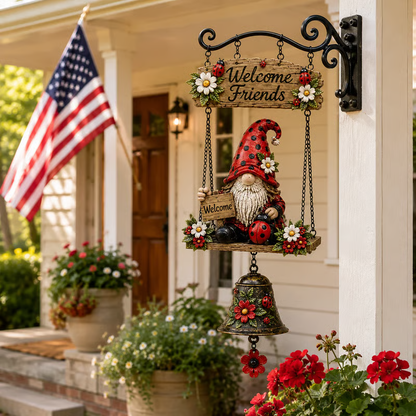 Gnome Welcome Doorbell Outdoor Decor