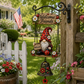 Gnome Welcome Doorbell Outdoor Decor