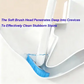 Disposable Toilet Brush Set with 18 Refills